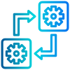 Données dans les deux directions icon