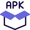 Apk file resource system to install program on android OS icon