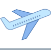 Flugzeug Abflug icon