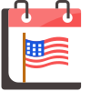 calendario-americano-externo-plano-icono-plano-mangsaabguru- icon