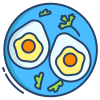 Baked Avocado And Egg icon