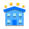 Отель 4 звезды icon