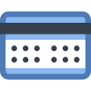 Código de tarjeta token icon