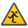 obstáculo a nivel del piso icon