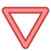 Vorfahrt beachten icon