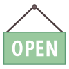 Open Sign icon