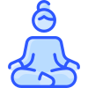 Yoga icon