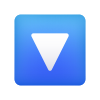 Abwärts-Taste-Emoji icon