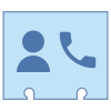 Contact téléphonique icon