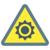 radiação óptica icon