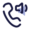 Altoparlante del telefono icon