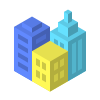 都市の建物 icon