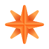 emoji-étoile à huit branches icon