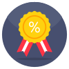 Discount Badge icon