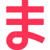 Hiragana Ma icon