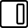 Right alignment-setting adjust layout-edit column direction position button icon