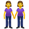 Women Holding Hands icon