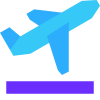 Avião decolando icon
