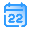 Calendar 22 icon