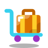 Luggage Trolley icon