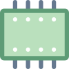 Smartphone RAM icon