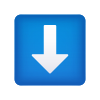 emoji de flecha hacia abajo icon