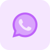 WhatsApp Messenger is a freeware, cross-platform messaging and Voice over IP service icon