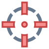 Zentrum der Schwerkraft icon