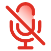 Sem microfone icon