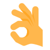 ok-hand-skin-type-2 icon