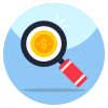 Search Dollar icon