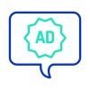 Text Ad icon