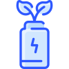 externe-öko-batterie-mutter-erde-tag-vitaliy-gorbatschow-blau-vitaly-gorbatschow icon