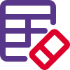 Delete workbook sheet formulae with isolated eraser icon