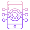 Zwei Smartphones icon