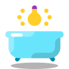 목욕 라이트 icon