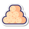 koreanischer Reiskuchen icon