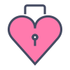 Heart Lock icon