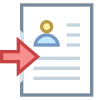 履歴書の設定 icon