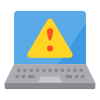 Laptop System Error icon