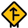 route-latérale-extérieure-vers-avant-rejoignant-l'intersection-remplie-de-trafic-tal-revivo icon