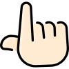 Ganze Hand icon