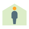 Person at Home icon