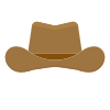 cowboy hat icon