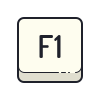 f1キー icon