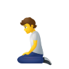 무릎을 꿇고 있는 사람 icon