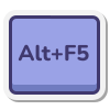 touche alt-plus-f5 icon