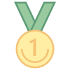 Medaille Erster Platz icon