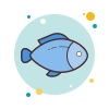 Nourriture pour poisson icon