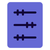 Abacus used as a learning tool in preschool icon